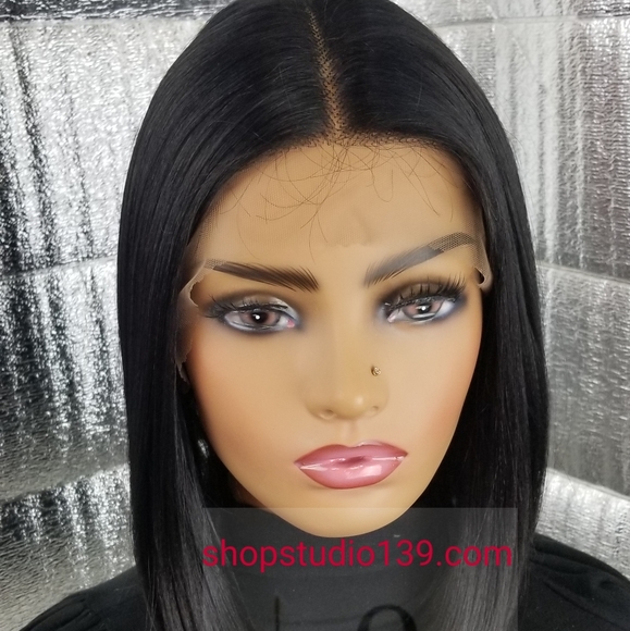 Celebrity  inspired human hair lace front wig - Picture 4 of 4